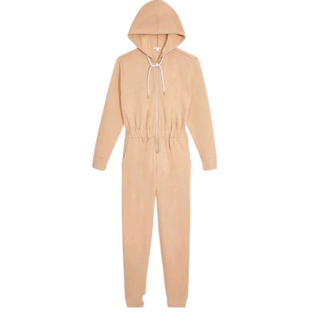 NWT WE WORE WHAT | $128 Leisure Hooded Jumpsuit - Picture 2 of 4